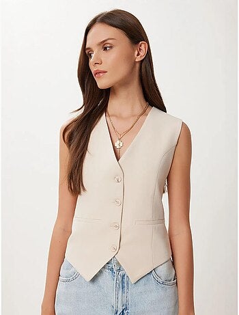 Gilet corto con bottoni istanbul