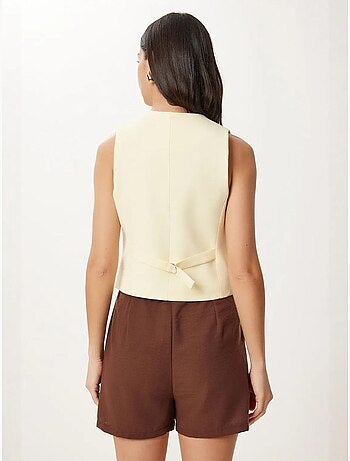 Gilet corto con bottoni istanbul