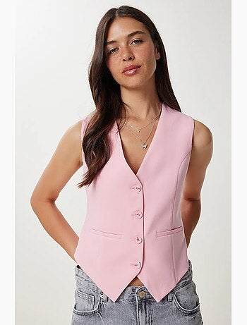 Gilet corto con bottoni istanbul