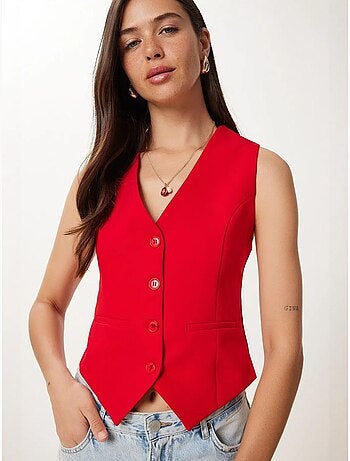 Gilet corto con bottoni istanbul