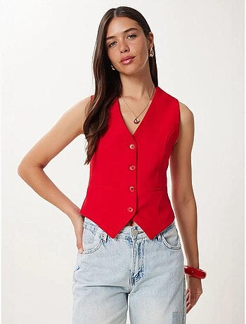 Gilet corto con bottoni istanbul