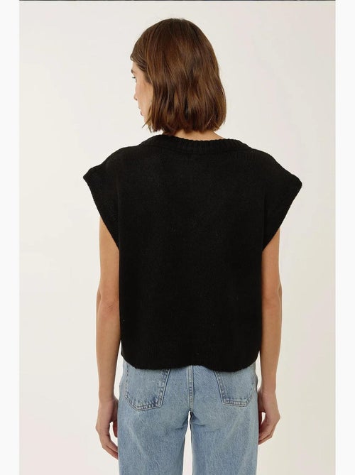 Gilet corto con scollo a v hiccup - Kiabi