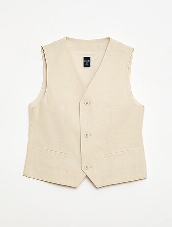 Gilet da abito senza maniche