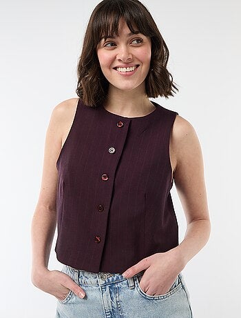 Gilet da abito senza maniche