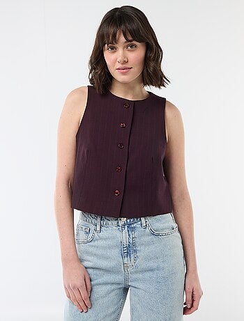 Gilet da abito senza maniche