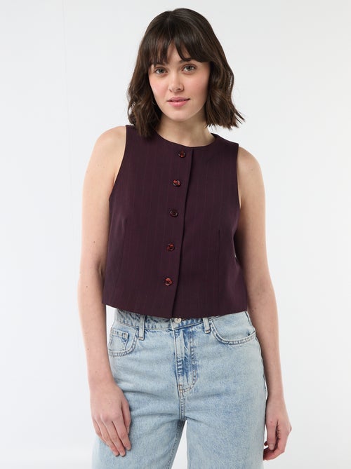 Gilet da abito senza maniche - Kiabi