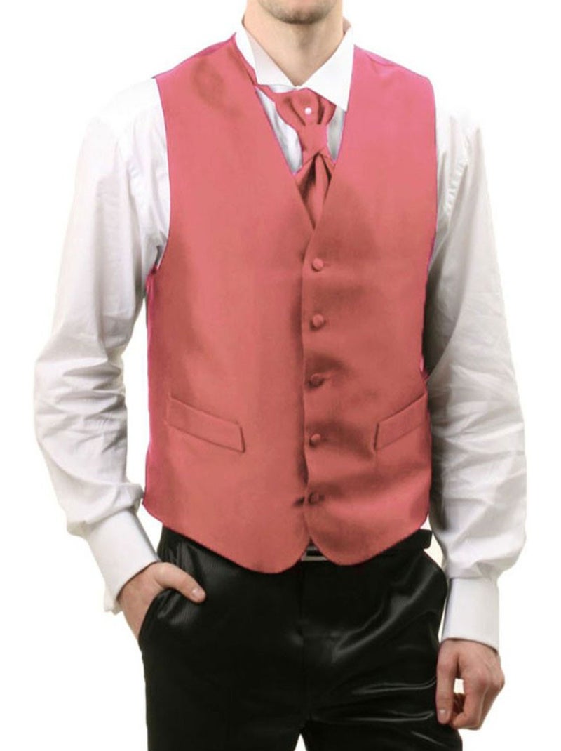 Gilet da cerimonia Kebello Rosa - Kiabi
