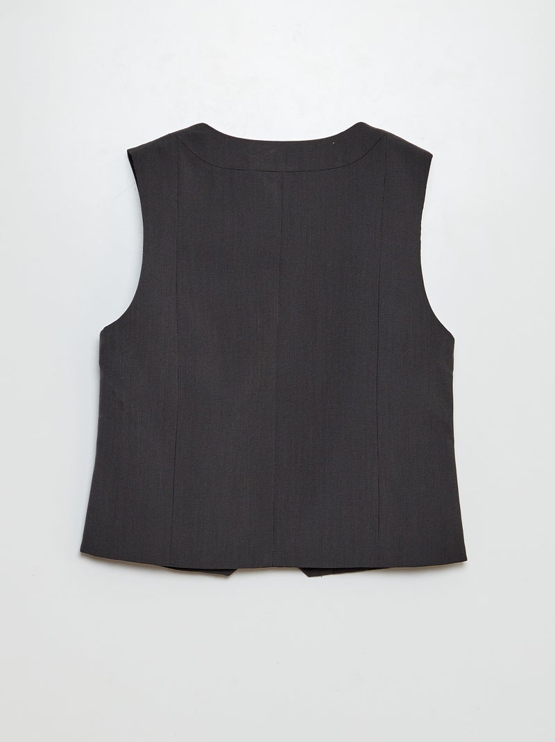 Gilet da completo NERO - Kiabi