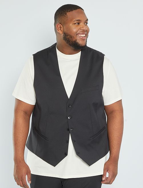 Gilet da completo slim - nero - Kiabi - 25.00€