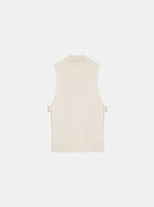 Gilet da donna tinta unita con collo a scialle dilvin - Kiabi Gilet da donna tinta unita con collo a scialle dilvin - Kiabi