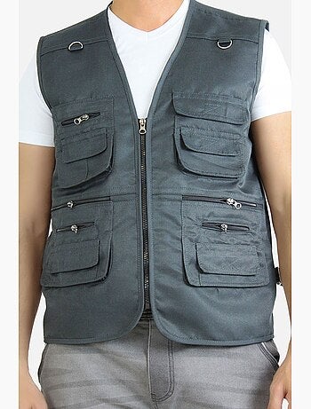 Gilet da pesca Kebello