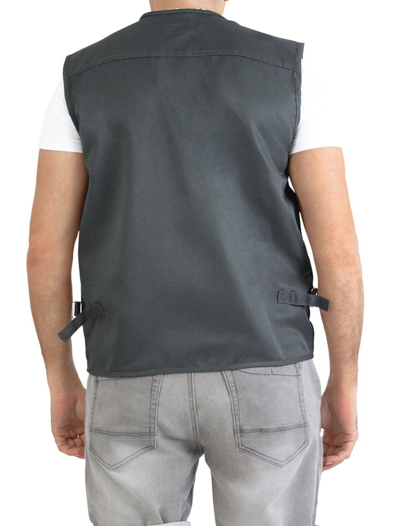 Gilet da pesca Kebello Grigio antracite - Kiabi