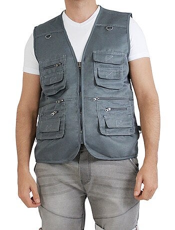 Gilet da pesca Kebello