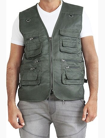 Gilet da pesca Kebello