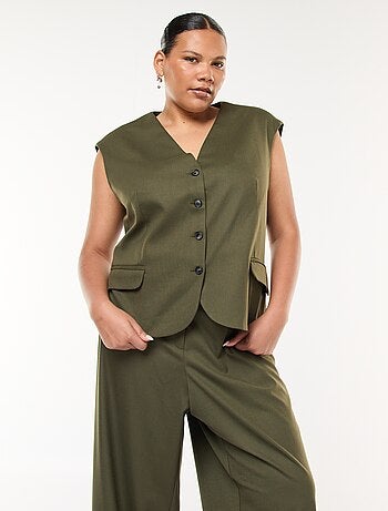 Gilet da tailleur senza maniche