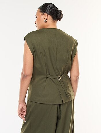 Gilet da tailleur senza maniche