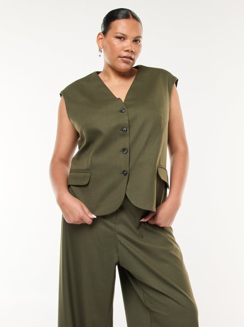 Gilet da tailleur senza maniche - Kiabi