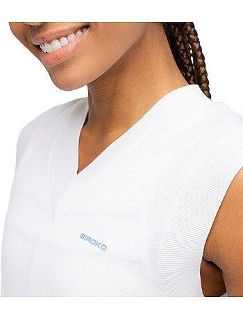 Gilet da tennis in maglia donna tennis donna smash