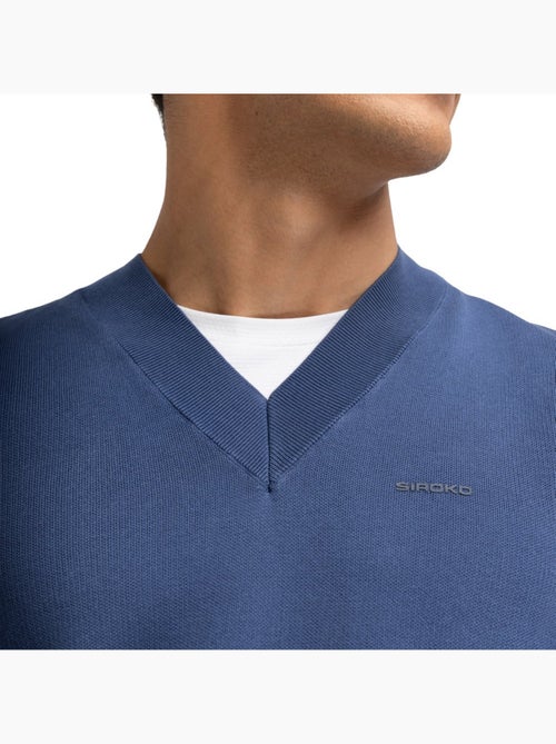 Gilet da tennis in maglia uomo tennis uomo serve - Kiabi