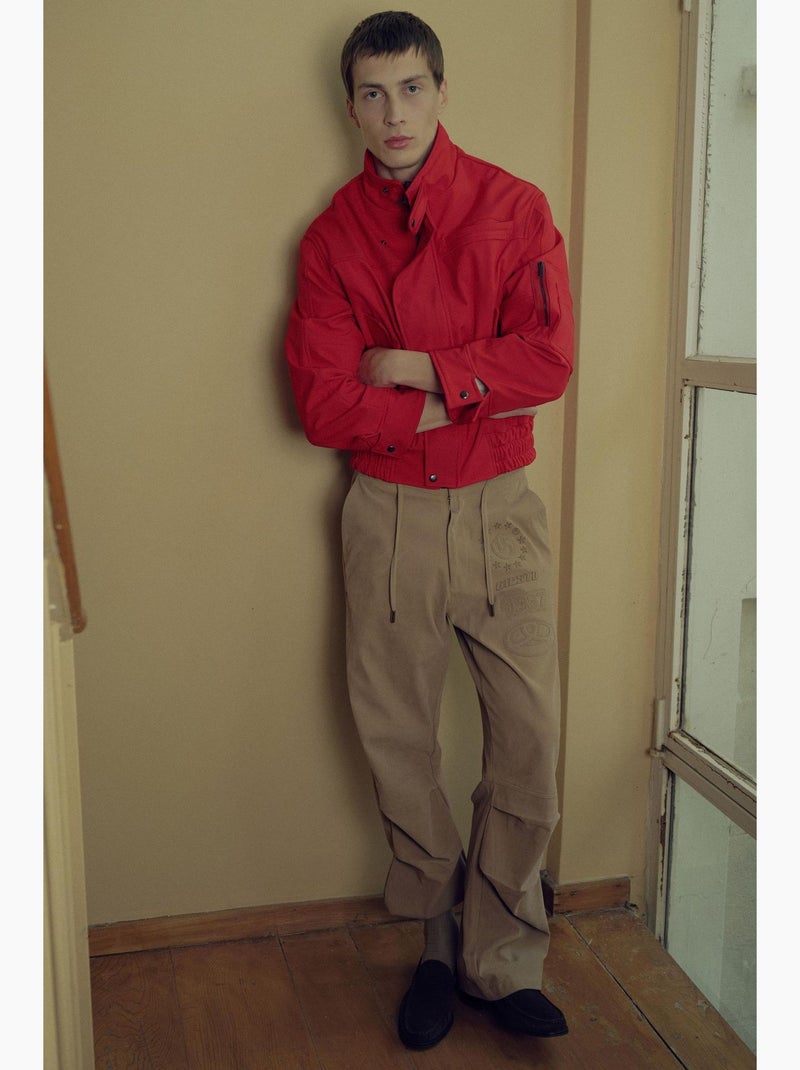 Gilet da uomo sagomato giesto Rosso - Kiabi