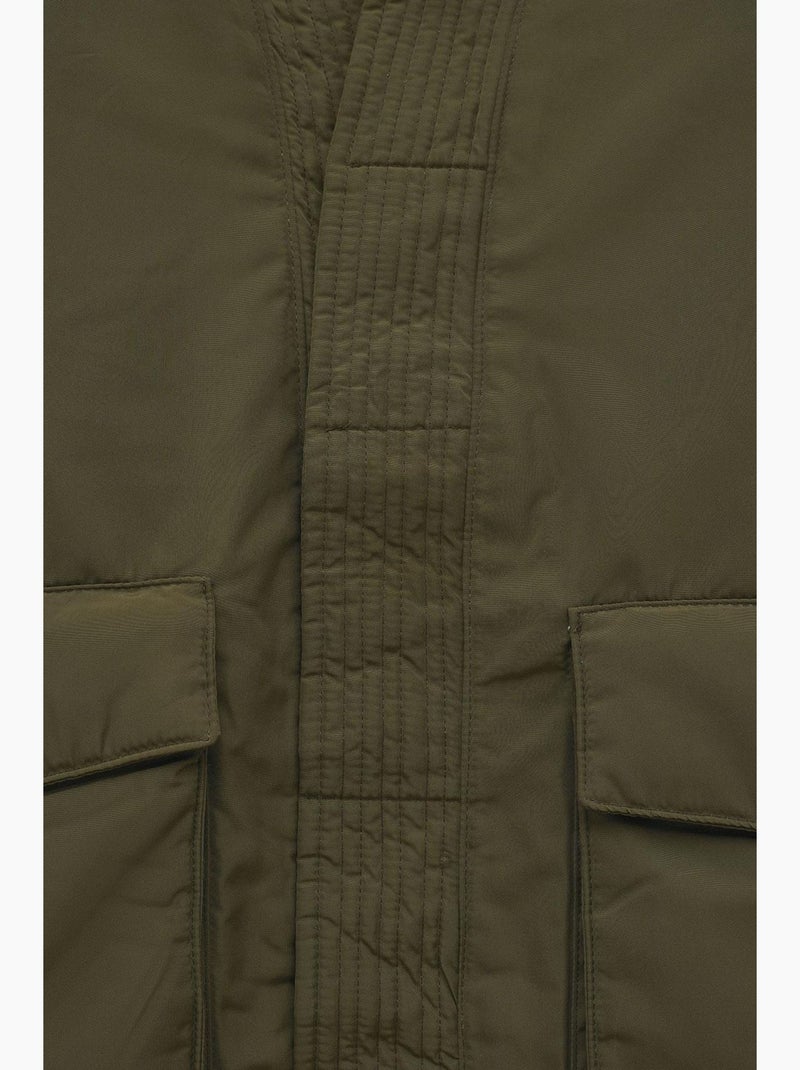 Gilet da uomo sartoriale giesto Verde kaki - Kiabi