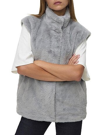Gilet Donna in Pelliccia Sintetica Vero Moda