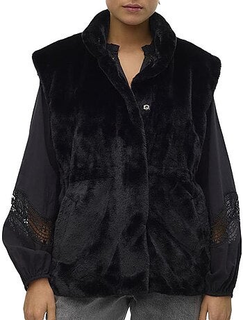 Gilet Donna in Pelliccia Sintetica Vero Moda
