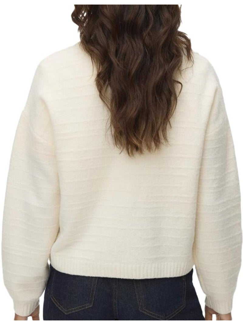 Gilet Donna Vero Moda Ecru - Kiabi