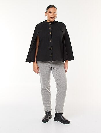 Gilet effetto 2 in 1 mantella