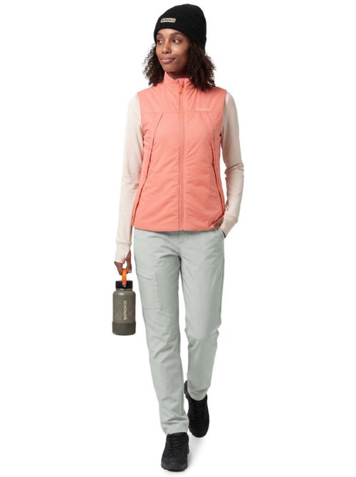 Gilet escursionismo ultraleggero e isolante donna donna ararat-w coral - Kiabi