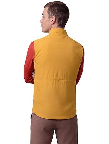 Gilet escursionismo ultraleggero e isolante uomo uomo ararat mustard