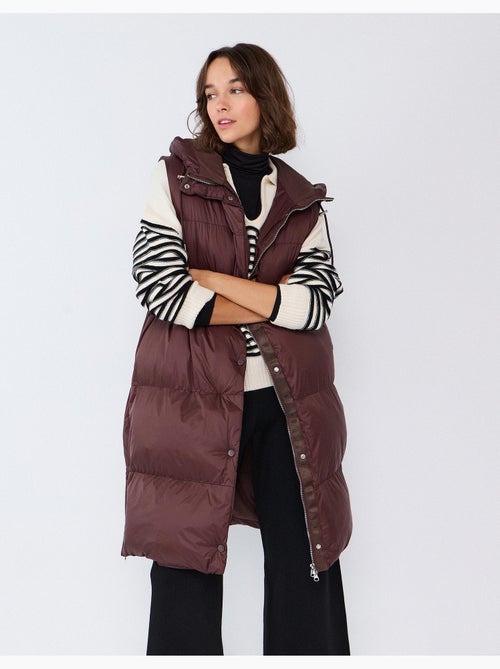 Gilet imbottito con cappuccio, mo fashion - Kiabi Gilet imbottito con cappuccio, mo fashion - Kiabi