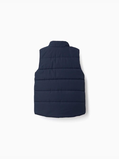 Gilet imbottito con fodera in pile e tasche - Kiabi