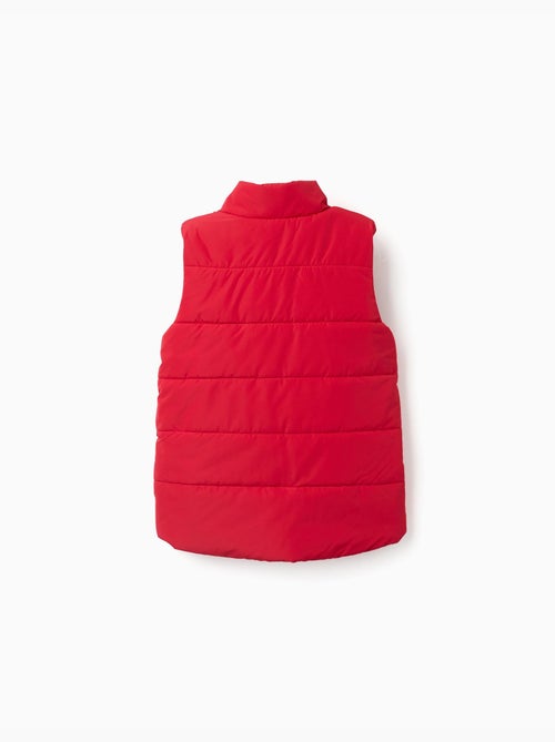 Gilet imbottito con fodera in pile e tasche - Kiabi