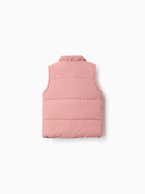 Gilet imbottito con fodera in pile e volant - Kiabi Gilet imbottito con fodera in pile e volant - Kiabi