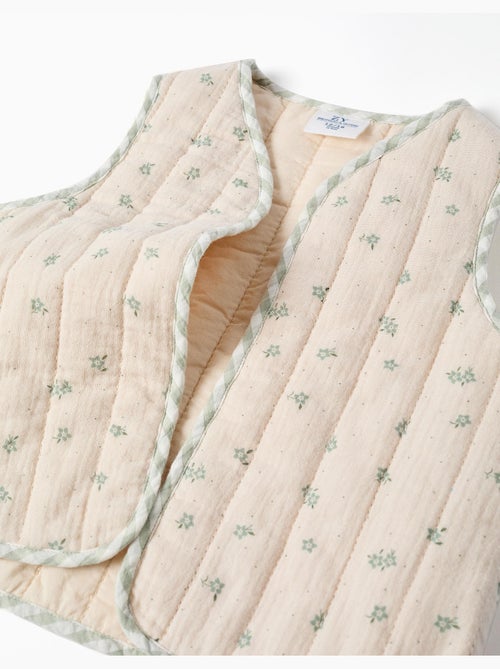 Gilet imbottito in cotone con motivo - Kiabi Gilet imbottito in cotone con motivo - Kiabi