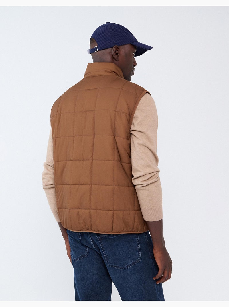 Gilet imbottito, mo fashion Marrone - Kiabi