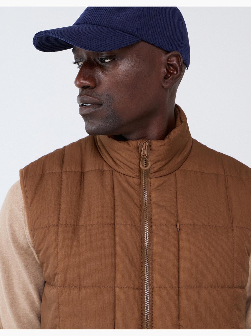 Gilet imbottito, mo fashion Marrone - Kiabi