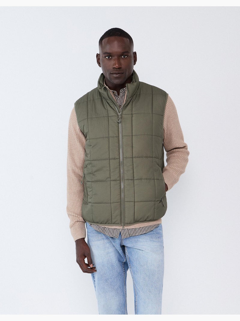 Gilet imbottito, mo fashion Verde - Kiabi