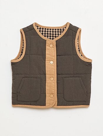 Gilet imbottito senza maniche