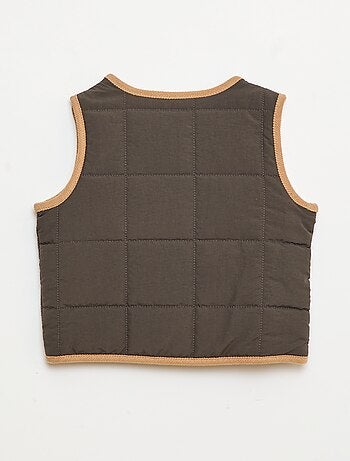 Gilet imbottito senza maniche