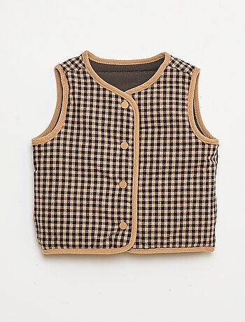 Gilet imbottito senza maniche