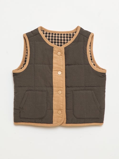 Gilet imbottito senza maniche - Kiabi
