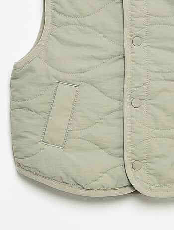Gilet imbottito senza maniche