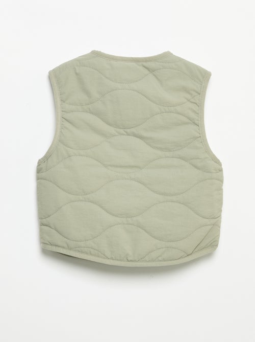 Gilet imbottito senza maniche - Kiabi