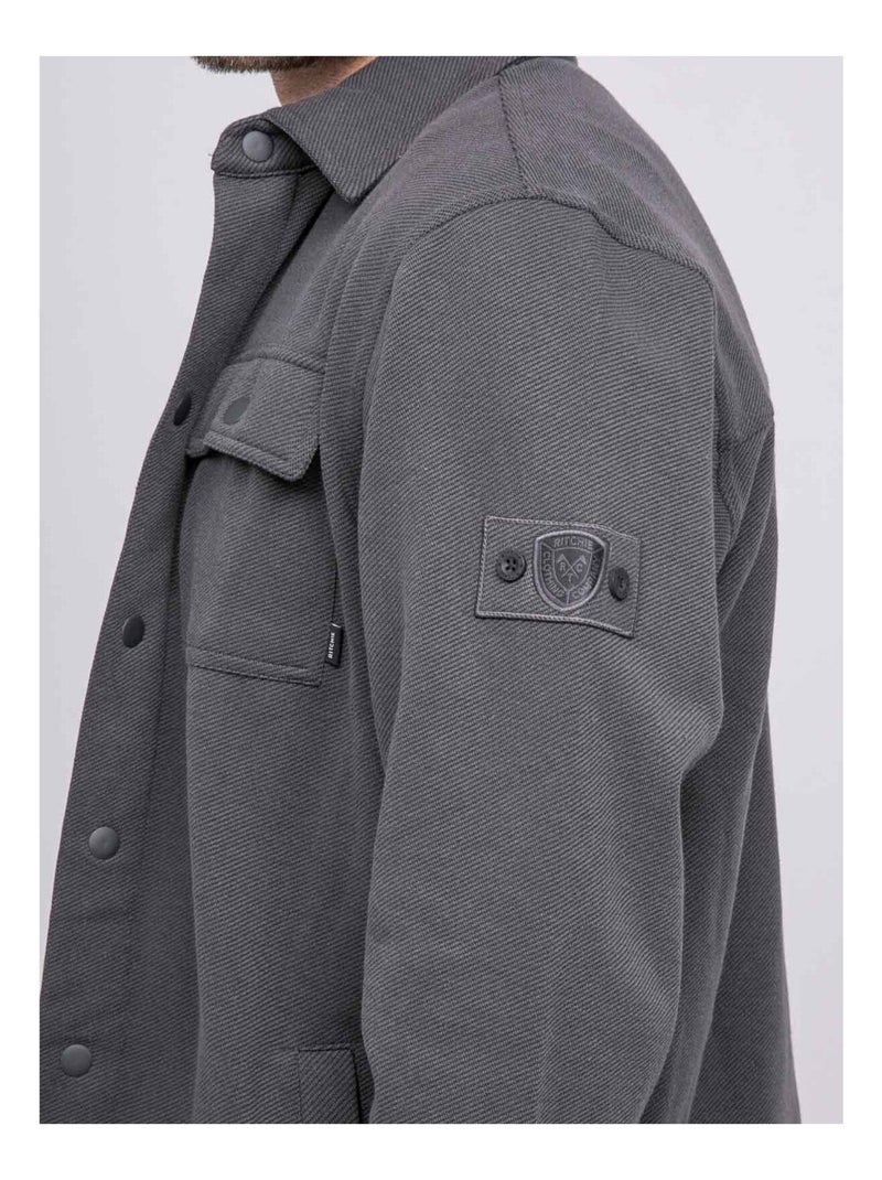 Gilet in cotone ZOLIDOL Grigio antracite - Kiabi