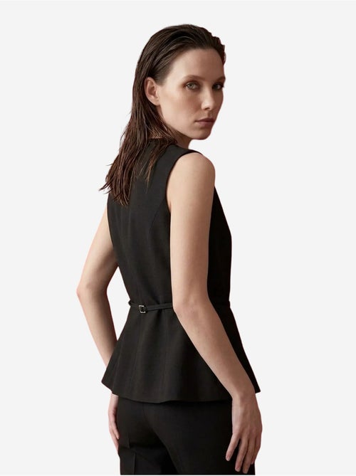 Gilet in crêpe con cintura my fashion - Kiabi Gilet in crêpe con cintura my fashion - Kiabi