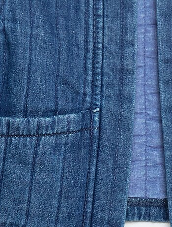Gilet in jeans senza maniche