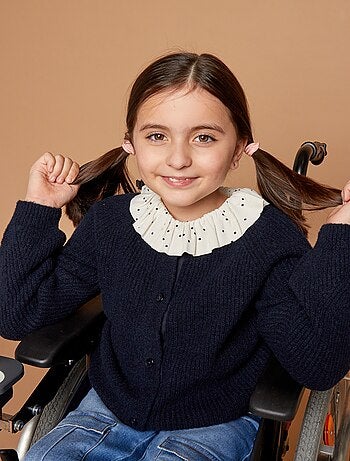 Gilet in maglia a costine - collezione facile da mettere