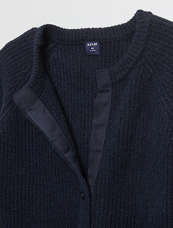 Gilet in maglia a costine - collezione facile da mettere